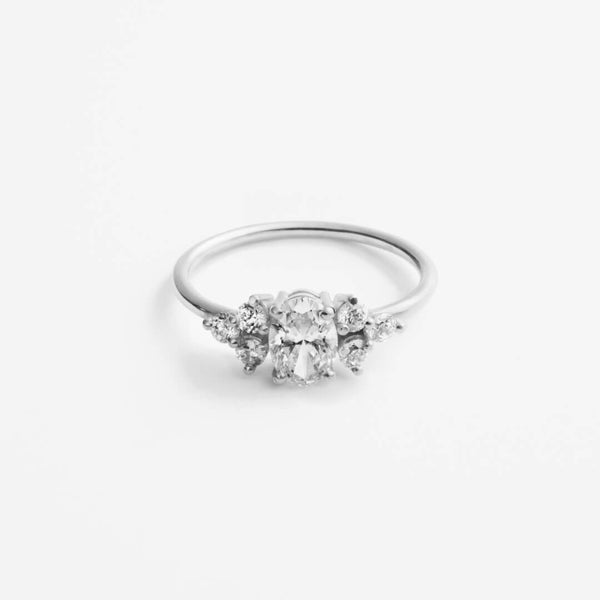Bague Amor Or blanc 18K recyclé Sample Slow Jewelry