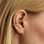 Earcuff Cora Argent 925 plaqué or Sample Slow Jewelry