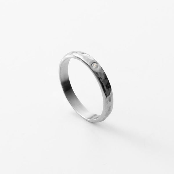 Alliance Beso Or 18k recyclé diamant lab-grown Sample Slow Jewelry