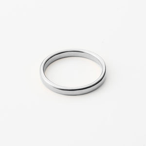 Alliance Confort lisse Or 18k recyclé Sample Slow Jewelry