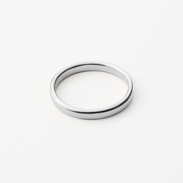 Alliance Confort lisse Or 18k recyclé Sample Slow Jewelry