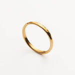 Alliance Confort martelée Or 18k recyclé Sample Slow Jewelry