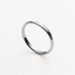Alliance Confort martelée Or 18k recyclé Sample Slow Jewelry