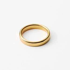 Alliance Confort lisse or 18k recyclé Sample Slow Jewelry