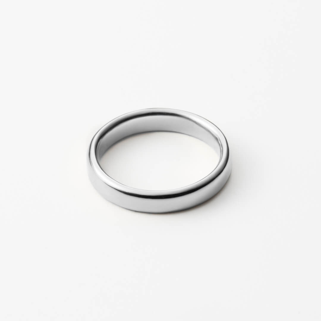 Alliance Confort lisse or 18k recyclé Sample Slow Jewelry