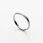 Alliance Dune empreinte Or 18k recyclé Sample Slow Jewelry