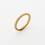 Alliance Joya Or 18k recyclé et diamants lab-grown Sample Slow Jewelry