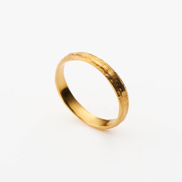 Alliance Ola Or 18k recyclé Sample Slow Jewelry