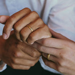 Alliance Ola Or 18k recyclé Sample Slow Jewelry