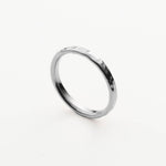 Alliance Confort martelée Or 18k recyclé Sample Slow Jewelry
