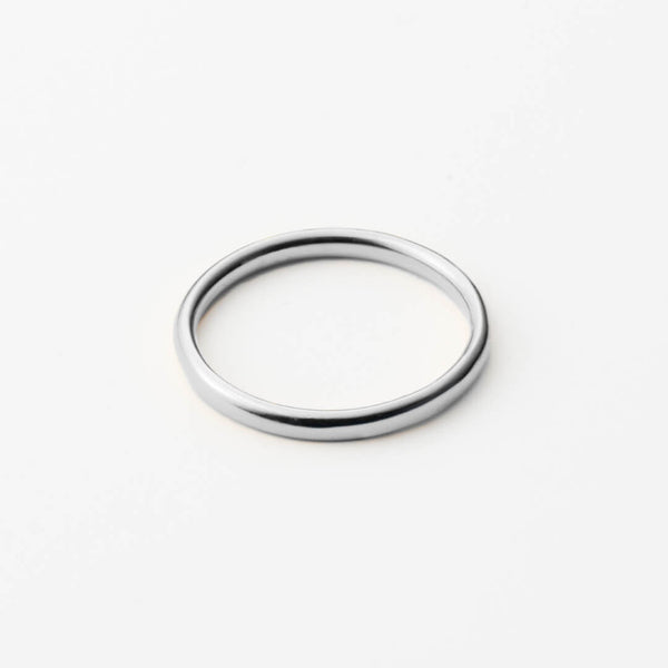 Alliance Confort lisse Or 18k recyclé Sample Slow Jewelry