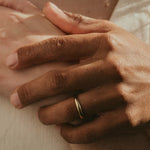 Alliance Confort lisse or 18k recyclé Sample Slow Jewelry
