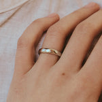 Alliance Confort lisse or 18k recyclé Sample Slow Jewelry