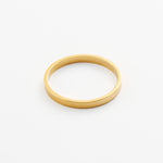 Alliance Ruban lisse Or 18k recyclé Sample Slow Jewelry