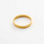 Alliance Ruban lisse Or 18k recyclé Sample Slow Jewelry