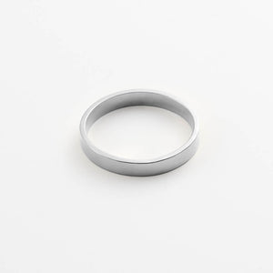 Alliance Ruban lisse Or 18k recyclé Sample Slow Jewelry