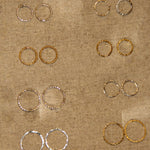 Atelier je fabrique mes boucles d'oreilles en argent 925 (plaqué or) Sample - Slow Jewelry