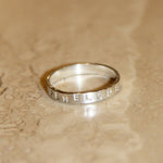Workshop - Recycled silver ring 