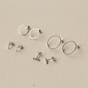 Atelier je fabrique mes boucles d'oreilles en argent 925 Sample Slow Jewelry