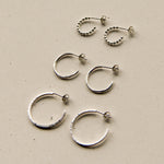 Atelier je fabrique mes boucles d'oreilles en argent 925 Sample Slow Jewelry