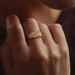 Bague Dune 02 Or 18k Sample Slow Jewelry