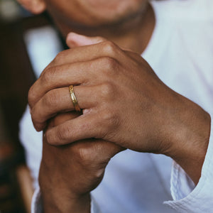 Bague Ola 01 Or 18k recyclé Sample Slow Jewelry