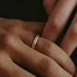 Bague Ola 01 Or 18k recyclé Sample Slow Jewelry