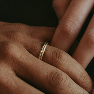 Bague Ola 01 Or 18k recyclé Sample Slow Jewelry