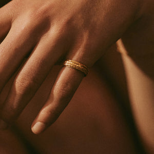 Bague Ola 02 Or 18K recyclé Sample Slow Jewelry