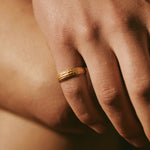 Bague Ola 02 Or 18K recyclé Sample Slow Jewelry