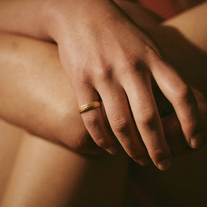 Bague Ola 02 Or 18K recyclé Sample Slow Jewelry