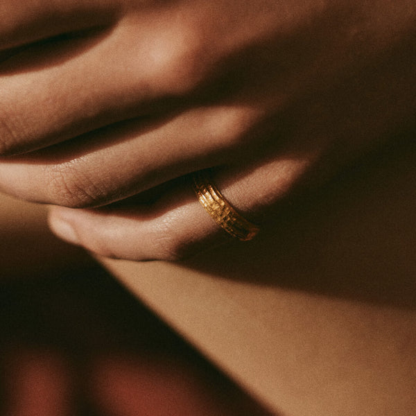 Bague Ola 02 Or 18K recyclé Sample Slow Jewelry