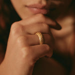 Bague Ola 03 Or 18K recyclé Sample Slow Jewelry