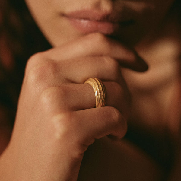 Bague Ola 03 Or 18K recyclé Sample Slow Jewelry