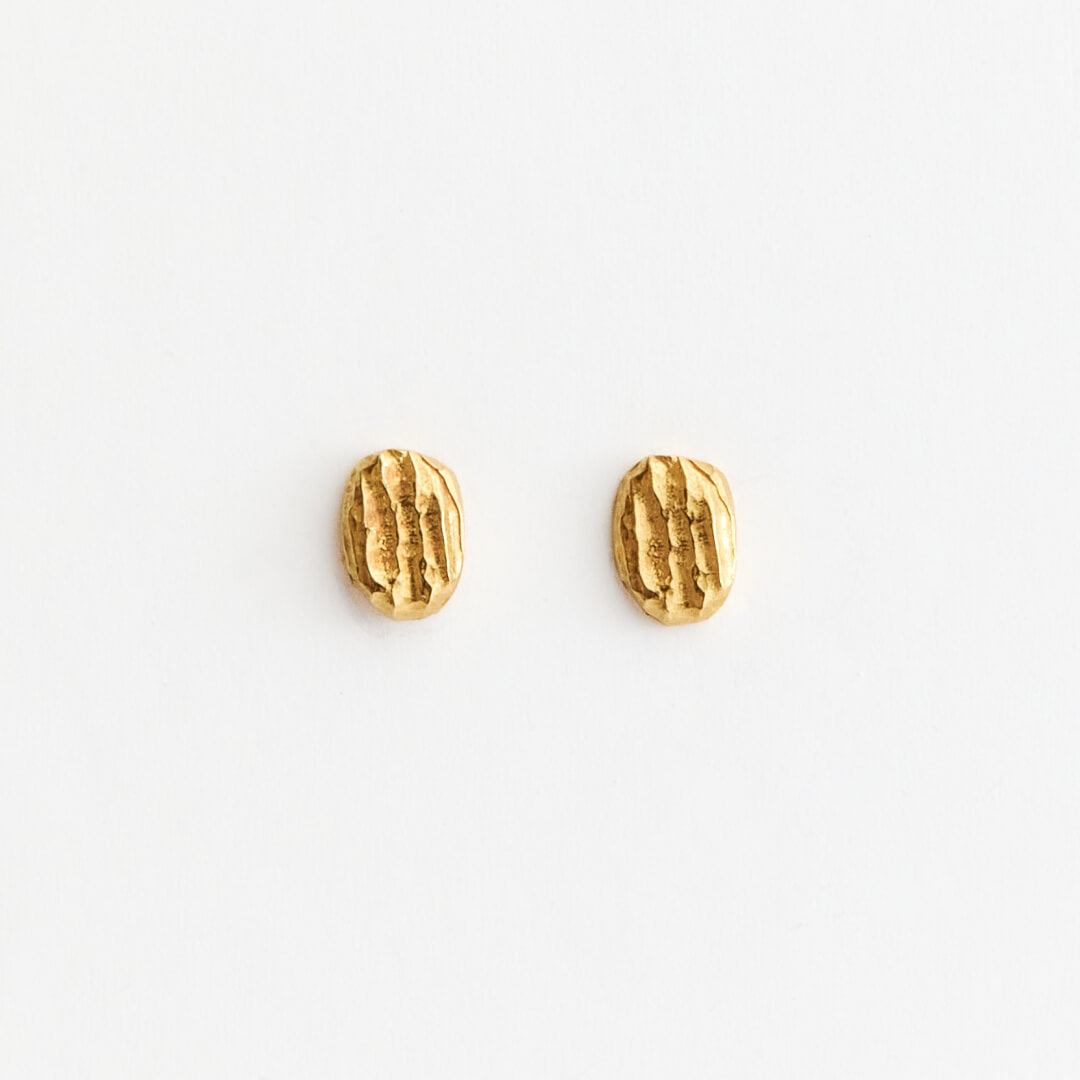 Boucles d'oreilles OLA 01 argent 925 plaqué or Sample Slow Jewelry