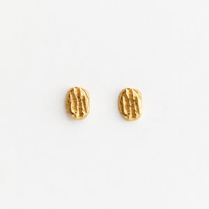 Boucles d'oreilles OLA 01 argent 925 plaqué or Sample Slow Jewelry