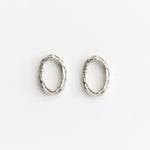 Boucles d'oreilles OLA 02 argent recyclé Sample Slow Jewelry