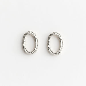 Boucles d'oreilles OLA 02 argent recyclé Sample Slow Jewelry