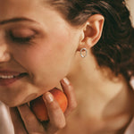 Boucles d'oreilles OLA 02 argent recyclé Sample Slow Jewelry