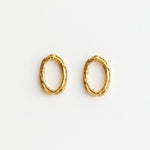 Boucles d'oreilles OLA 02 argent 925 plaqué or Sample Slow Jewelry