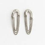 Boucles d'oreilles OLA 03 argent recyclé Sample Slow Jewelry