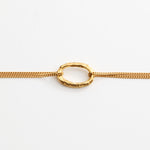 Bracelet Ola 01 Argent 925 plaqué or recyclé Sample Slow Jewelry