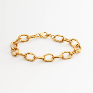 Bracelet Ola 02 Argent 925 plaqué or recyclé Sample Slow Jewelry