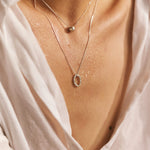 Collier OLA 02 argent recyclé Sample Slow Jewelry