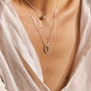 Collier OLA 02 argent recyclé Sample Slow Jewelry