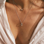 Collier OLA 02 argent recyclé Sample Slow Jewelry