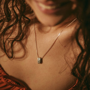 Collier OLA 03 argent recyclé Sample Slow Jewelry 