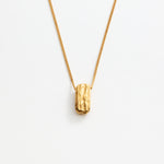 Collier OLA 03 argent recyclé plaqué or Sample Slow Jewelry