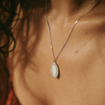 Collier OLA 04 argent 925 recyclé plaqué or Sample Slow Jewelry