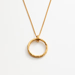Collier OLA 05 argent 925 recyclé plaqué or Sample Slow Jewelry